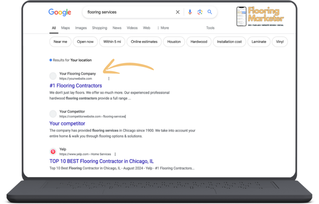 SEO for flooring contractors